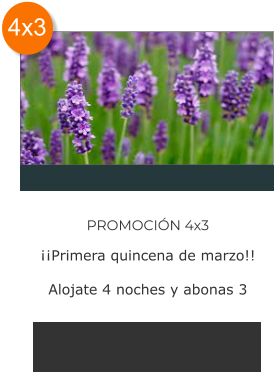 promoción 5x4 Cabañas Namasté Calamuchita